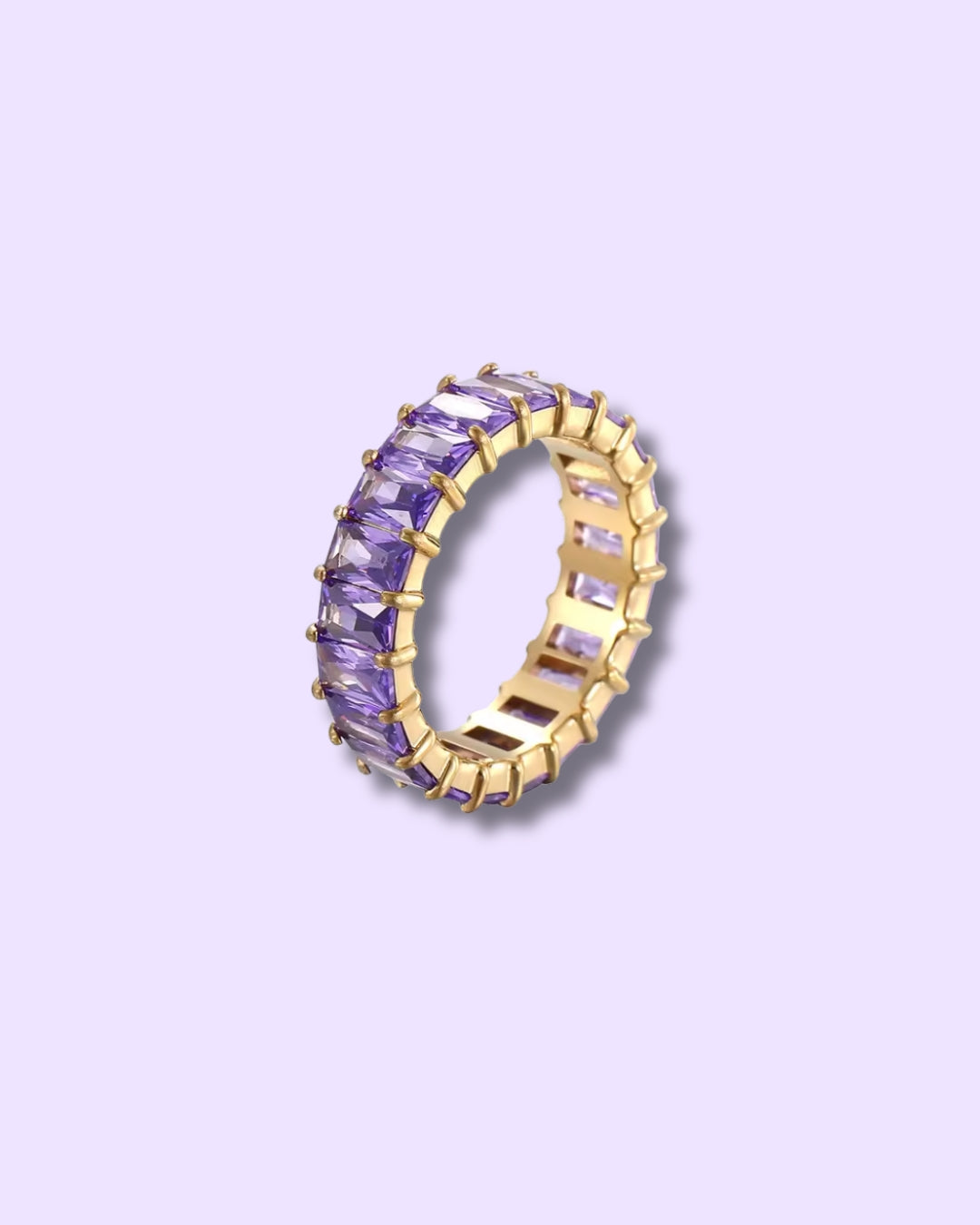 Purple Beso de Color Ring
