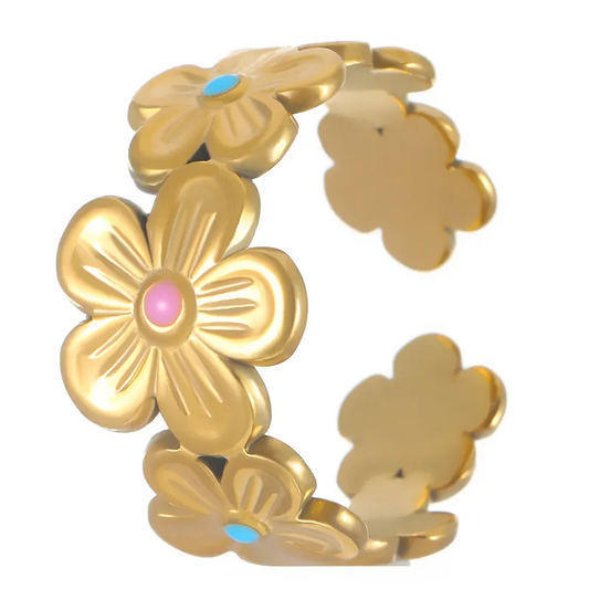 Real Gold Flower